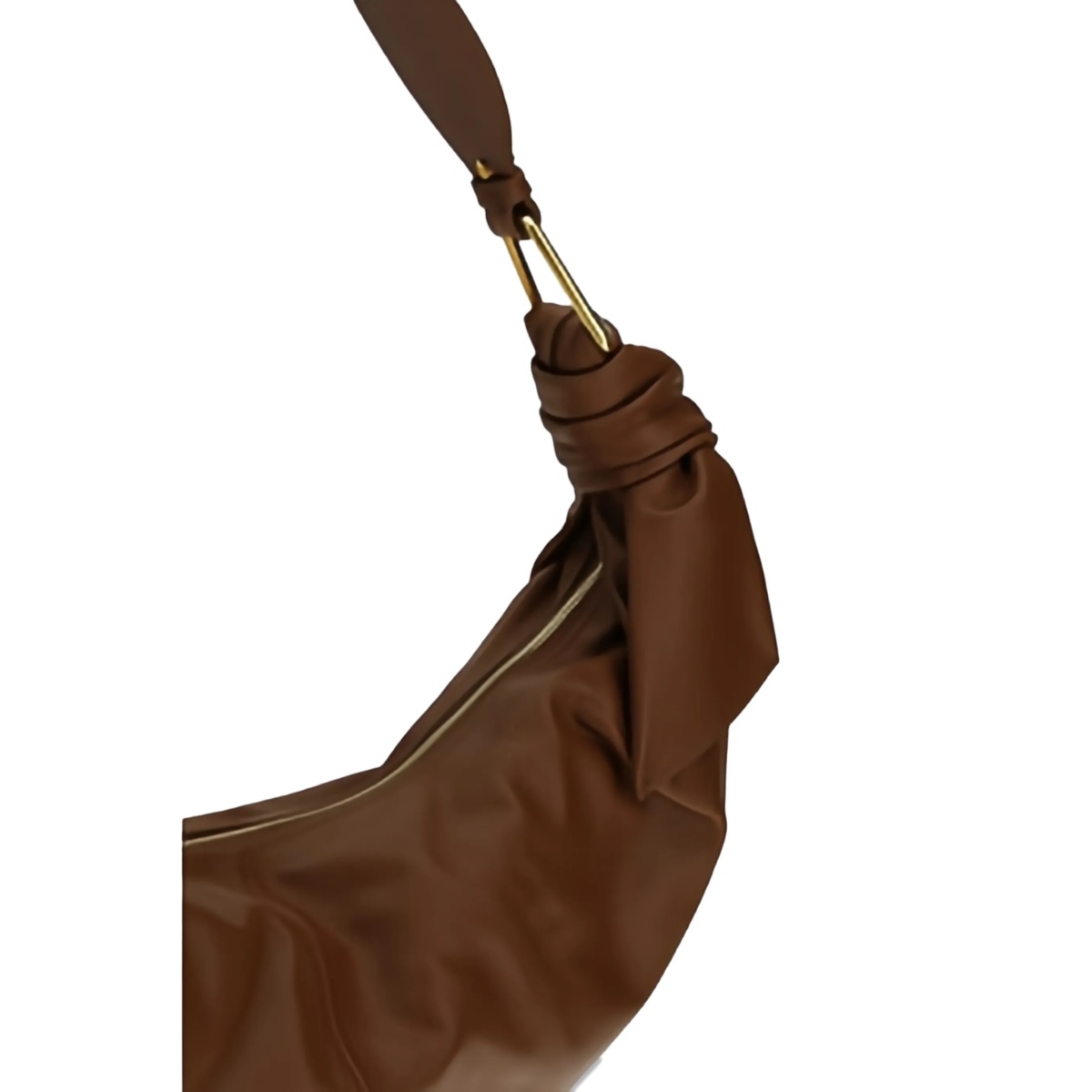 large Furoshiki knotted shoulder bag - Img 4
