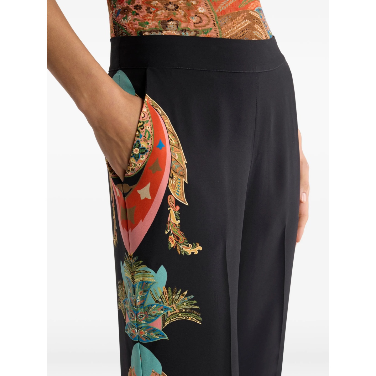 leafy paisley trousers - Img 5