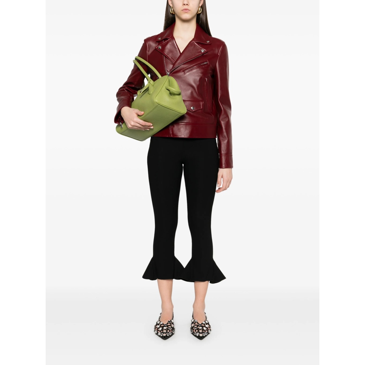 leather biker jacket - Img 2