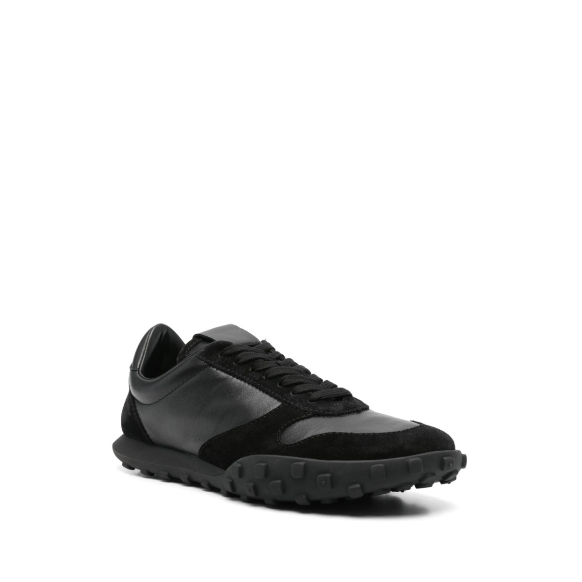 leather lace-up sneakers - Img 2