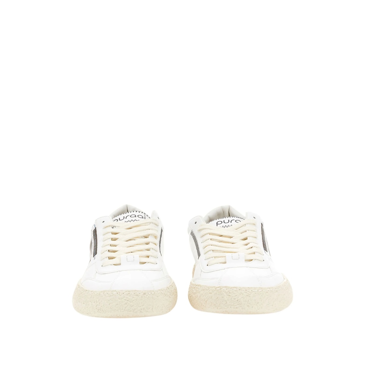 leather panelled sneakers - Img 2