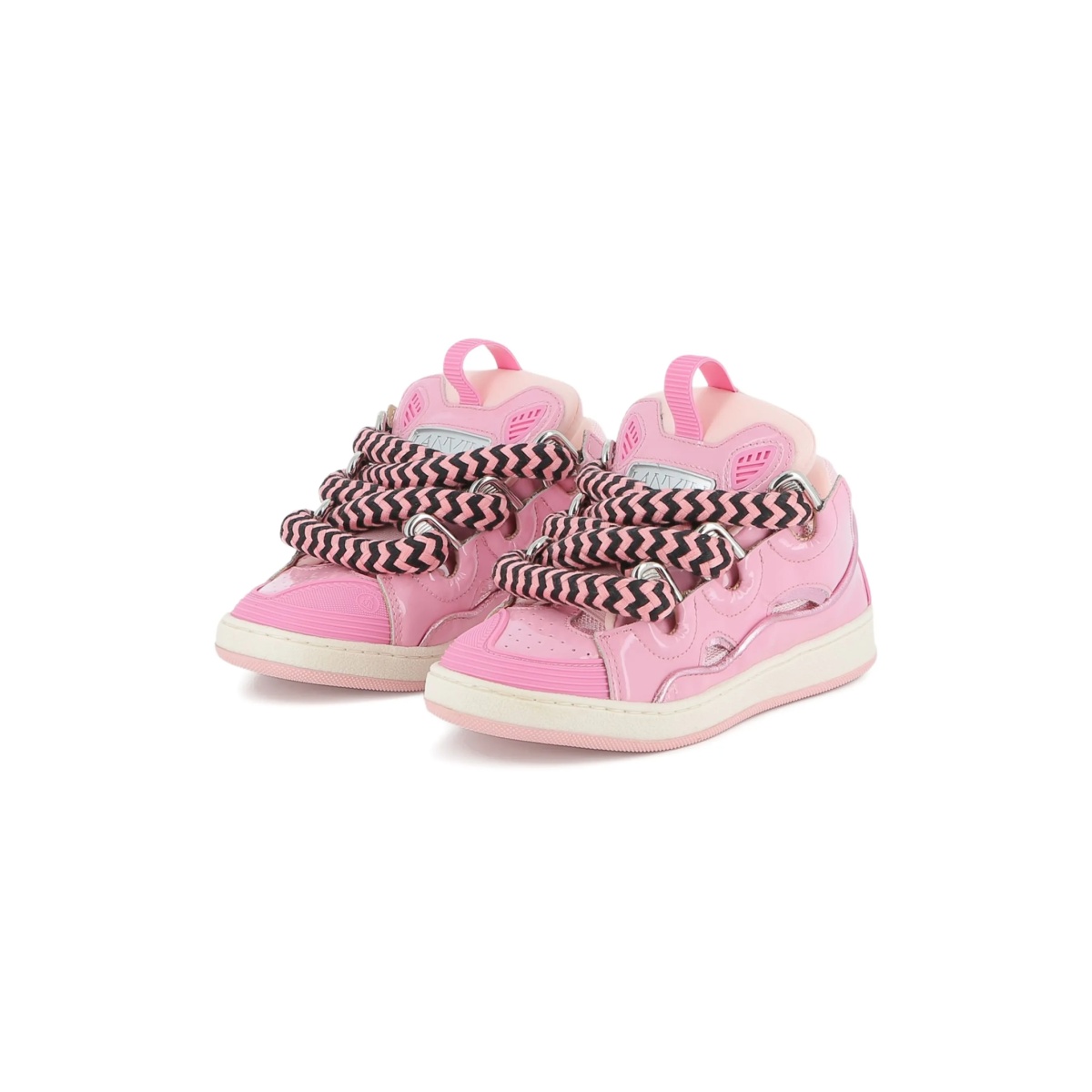 leather platform sneakers - Img 2