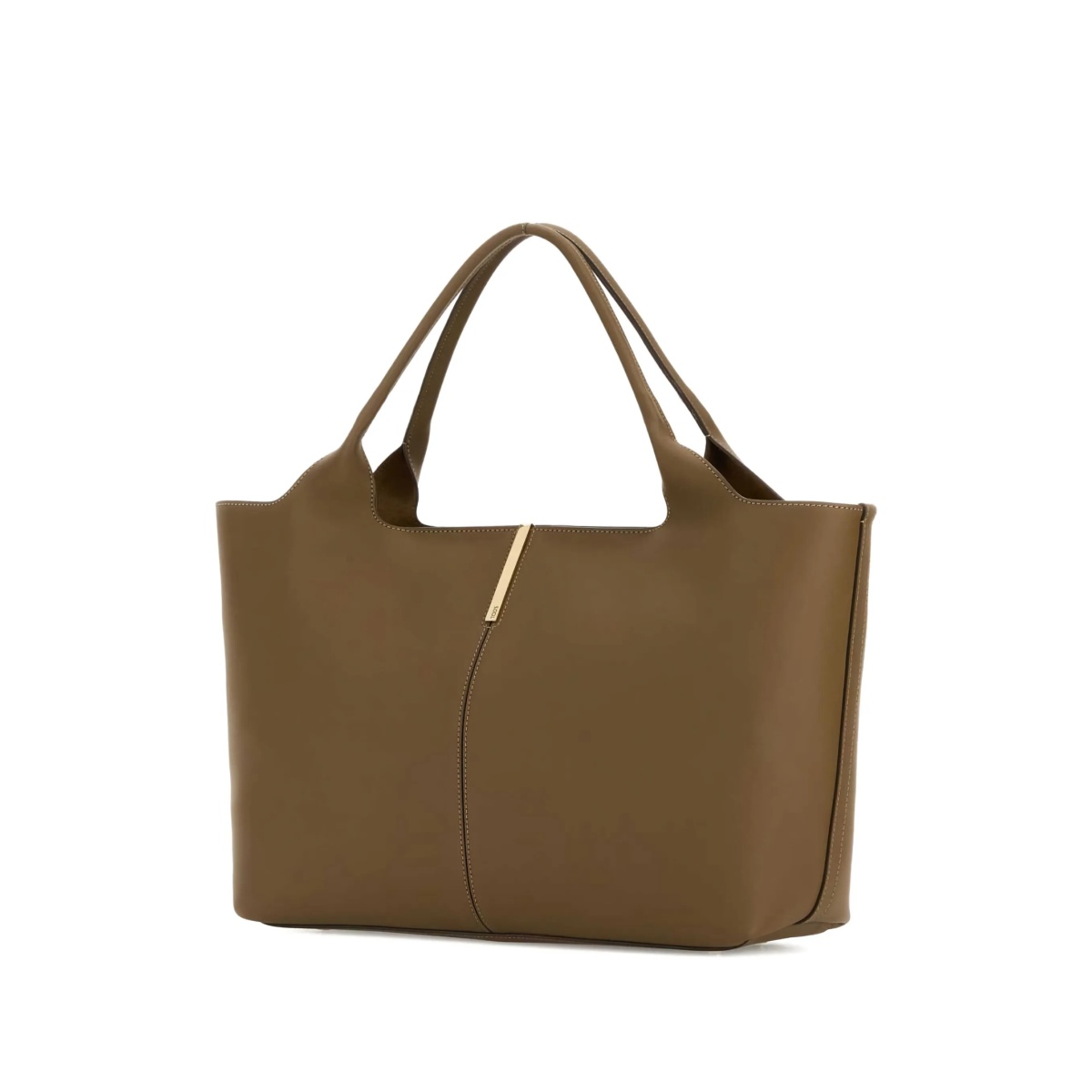 leather top-handle tote bag - Img 3