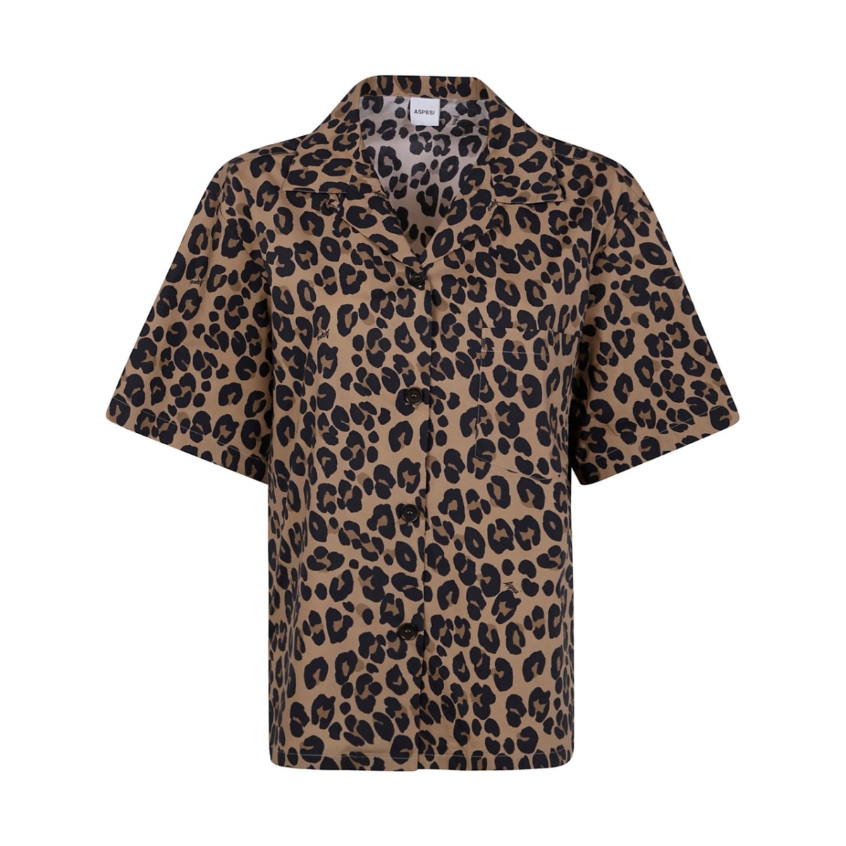 leopard-print shirt