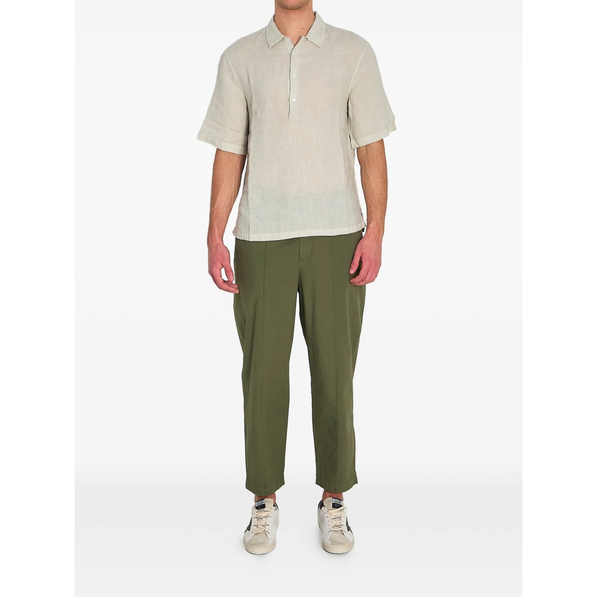 linen polo shirt - Img 2