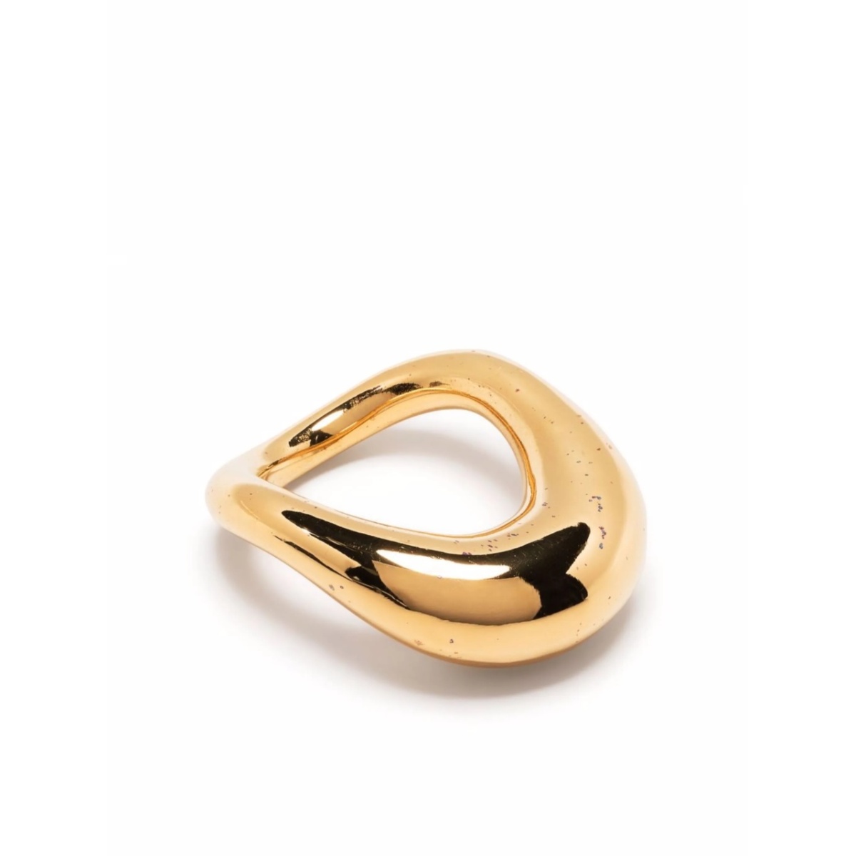 Lips curved ring