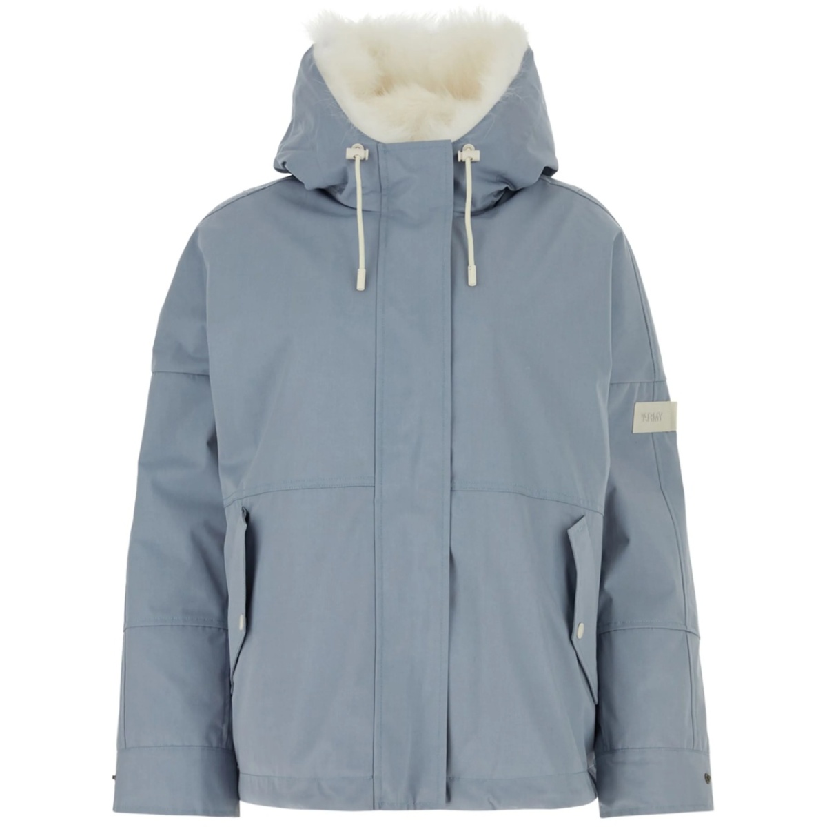 logo-appliqué jacket