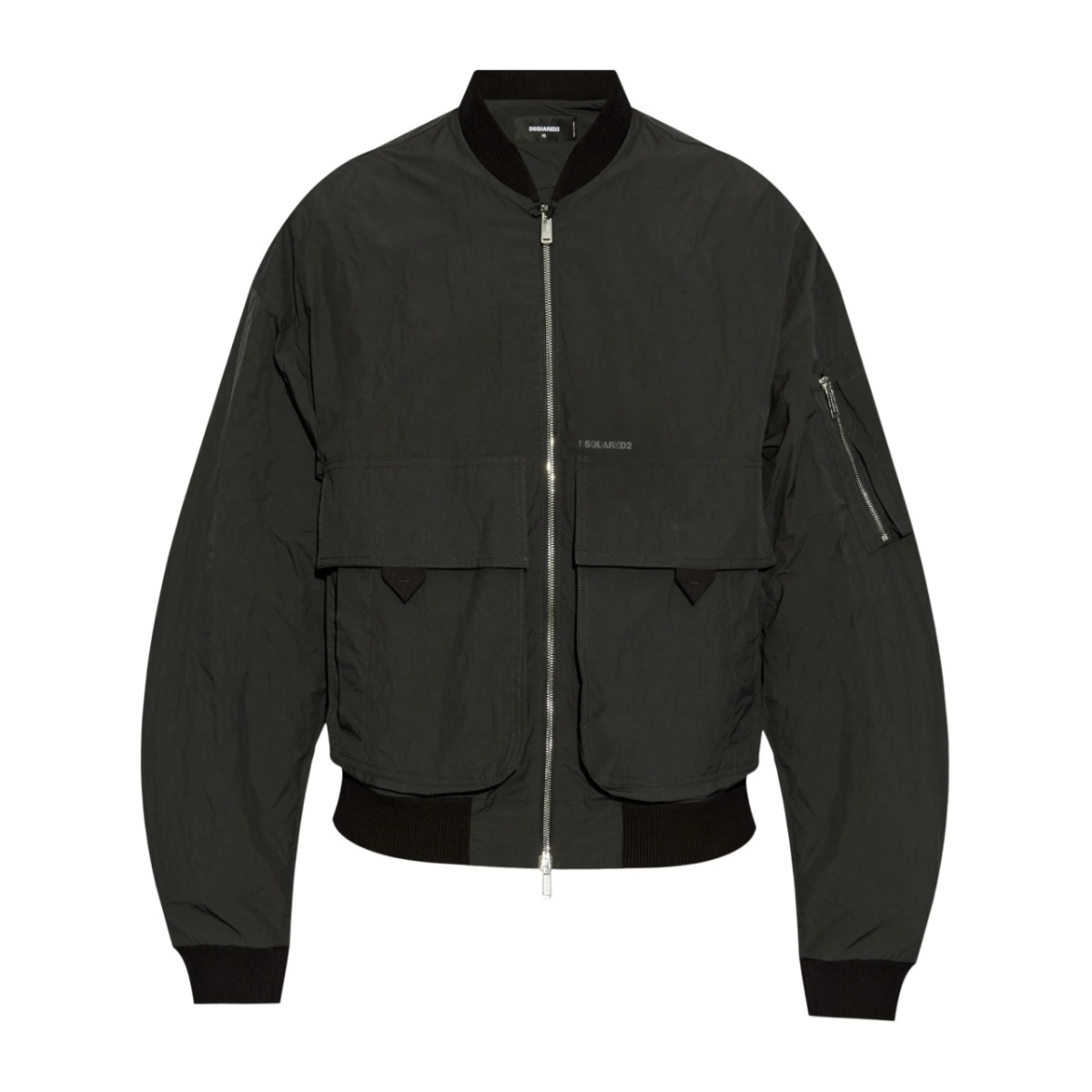 logo bomber jacket