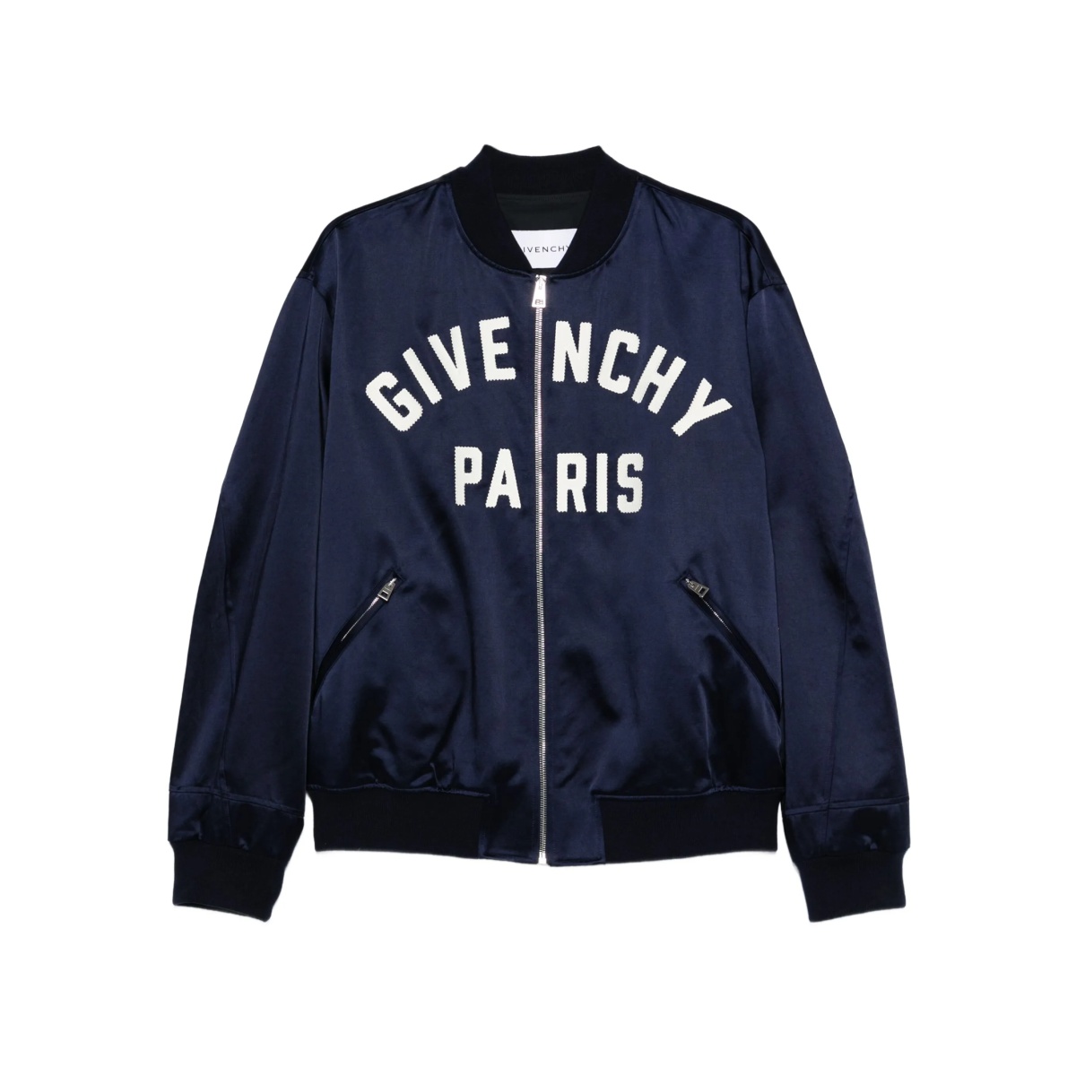 logo bomber jacket