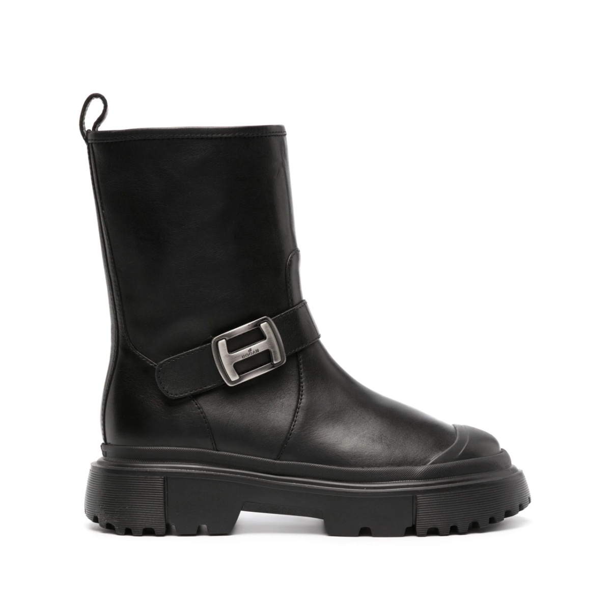 logo-buckle 40mm ankle boots