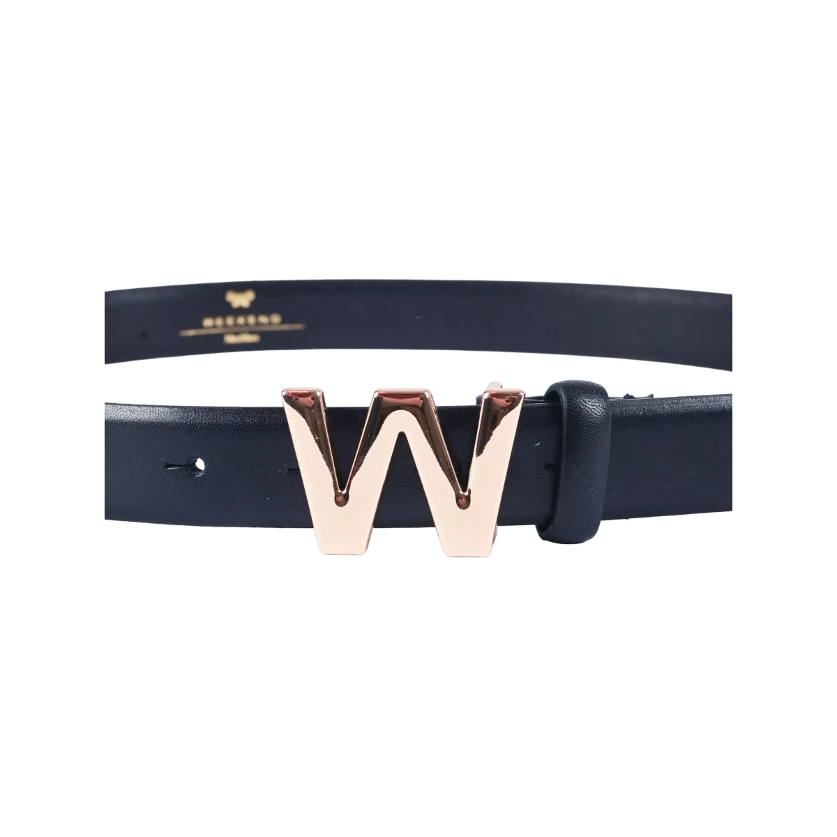 logo-buckle leather belt - Img 3