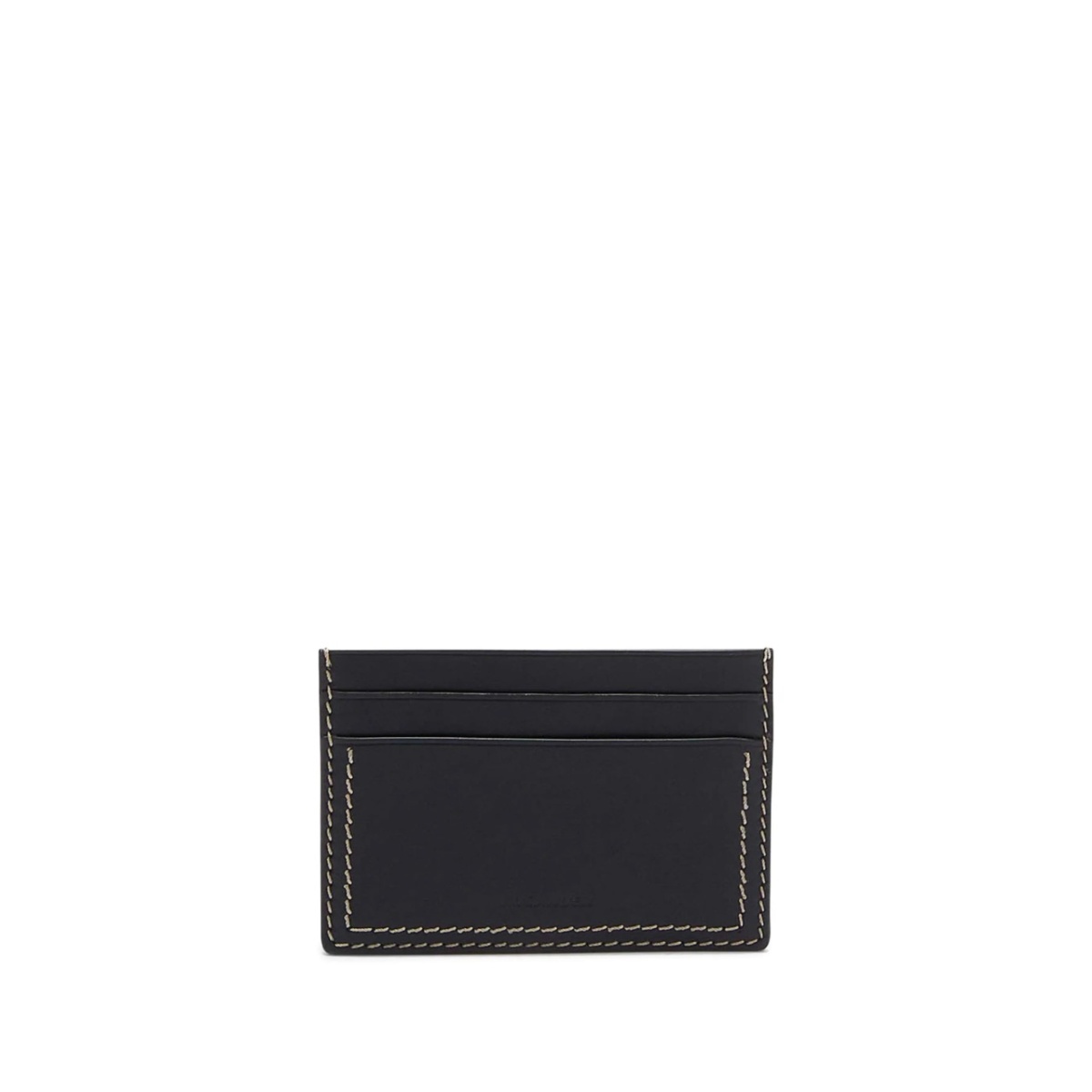 logo-debossed card holder