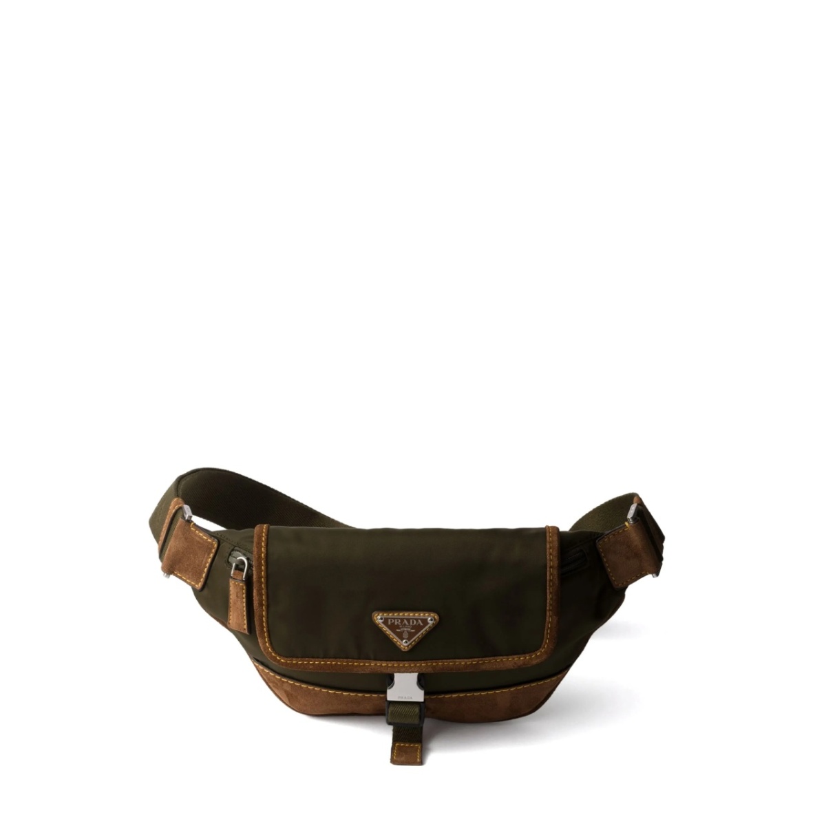 logo-embellished belt bag