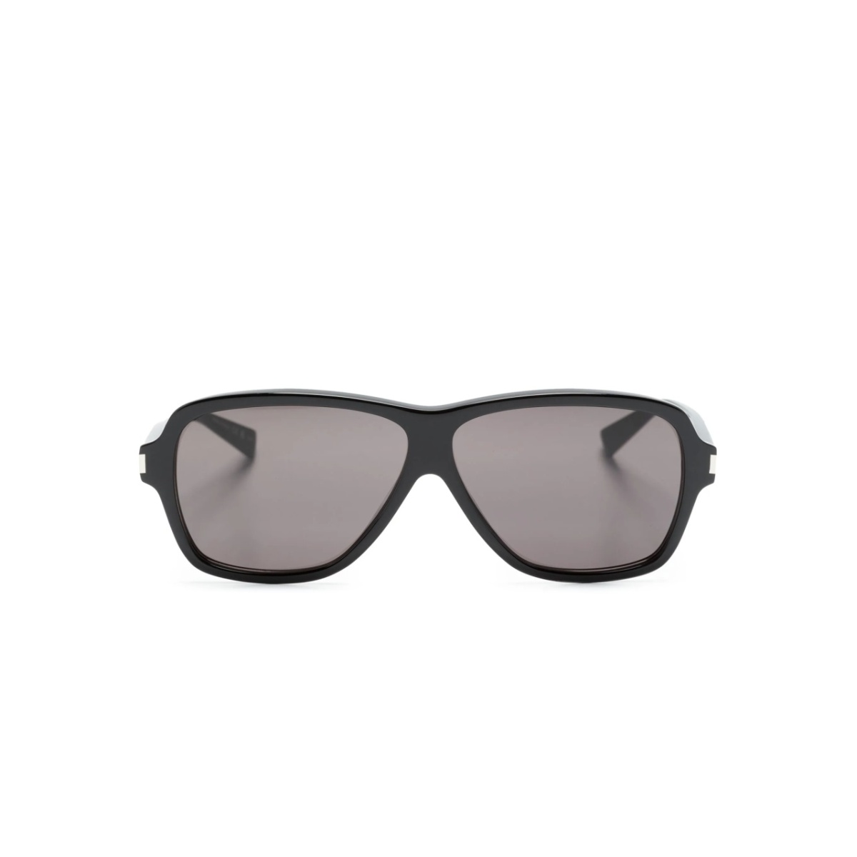 logo-embossed oversize-frame sunglasses