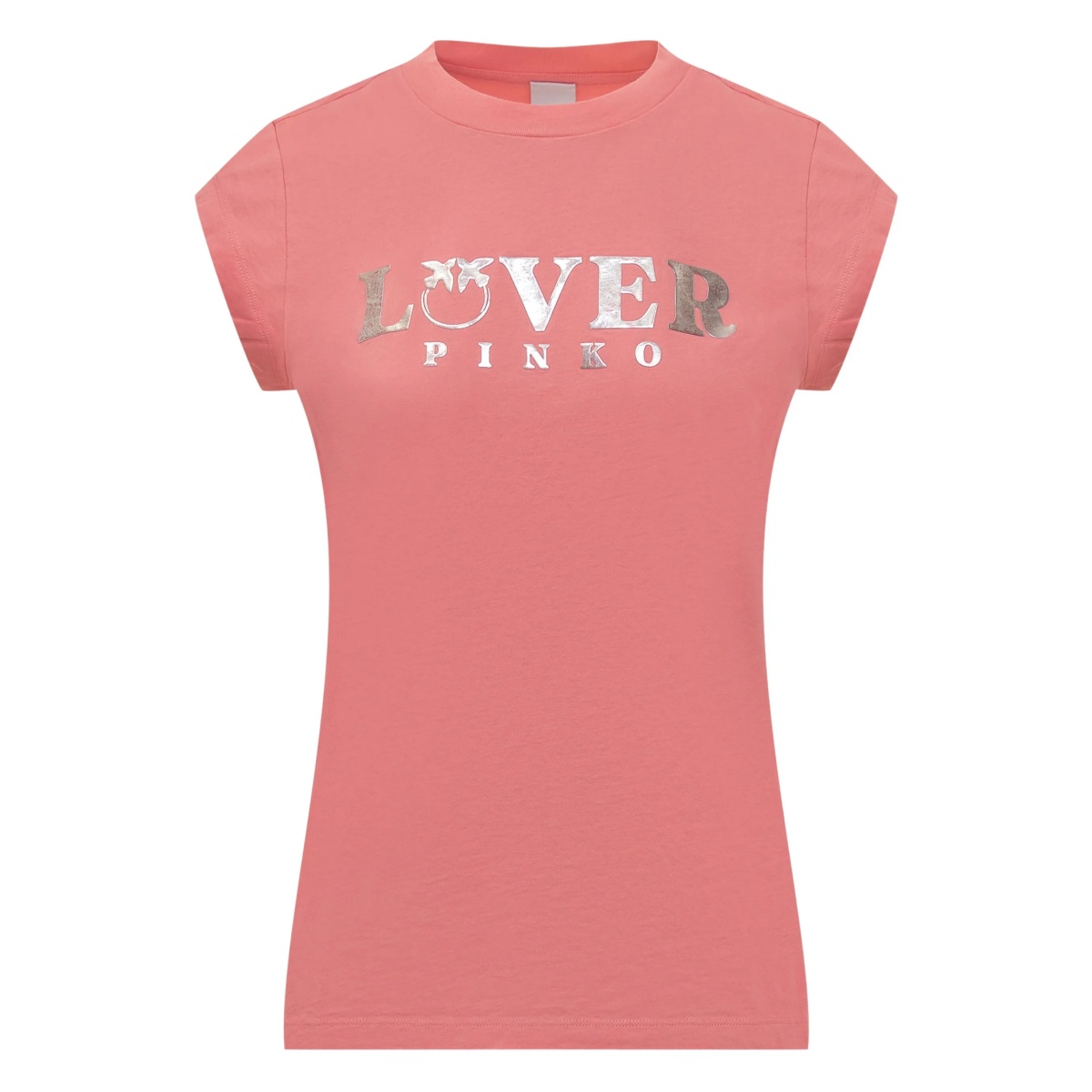 logo-embossed short-sleeve T-shirt