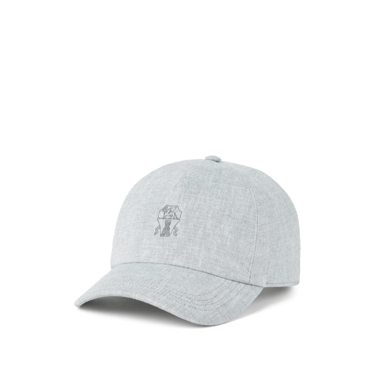 logo-embroidered cap