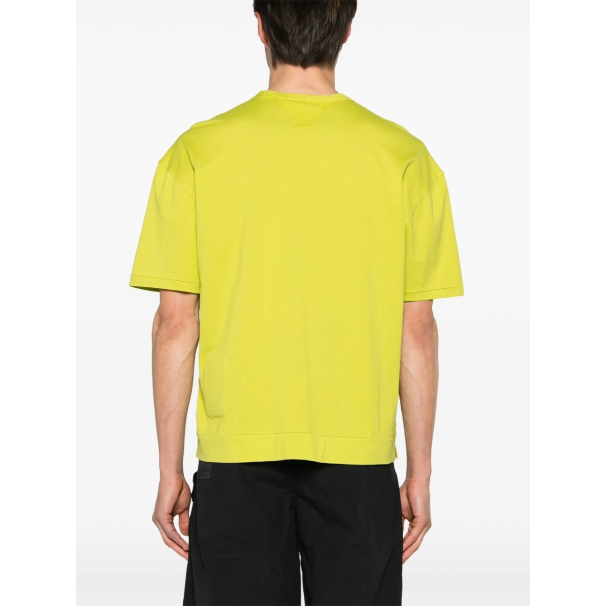 logo-embroidered cotton T-shirt - Img 4