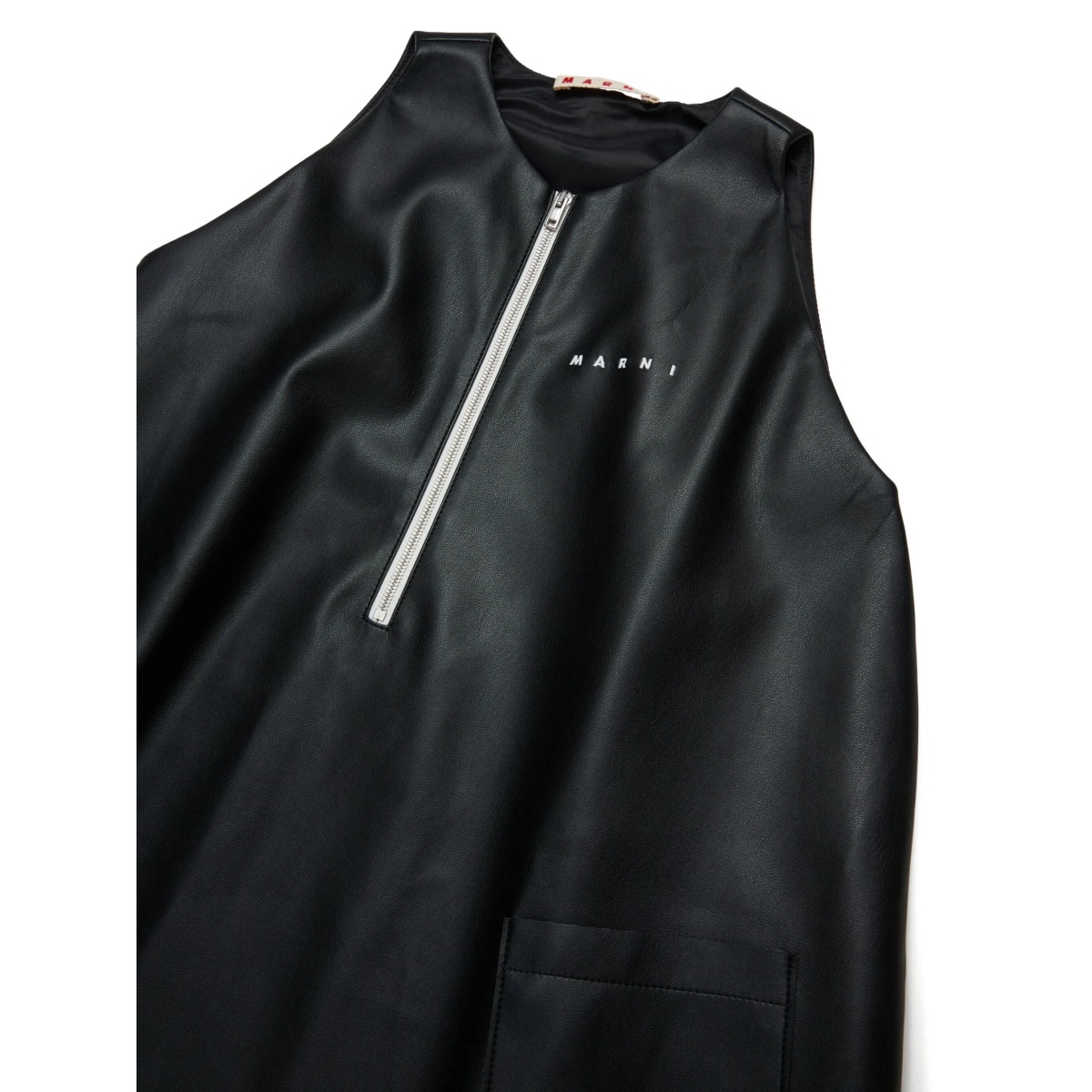 logo-embroidered dress - Img 3