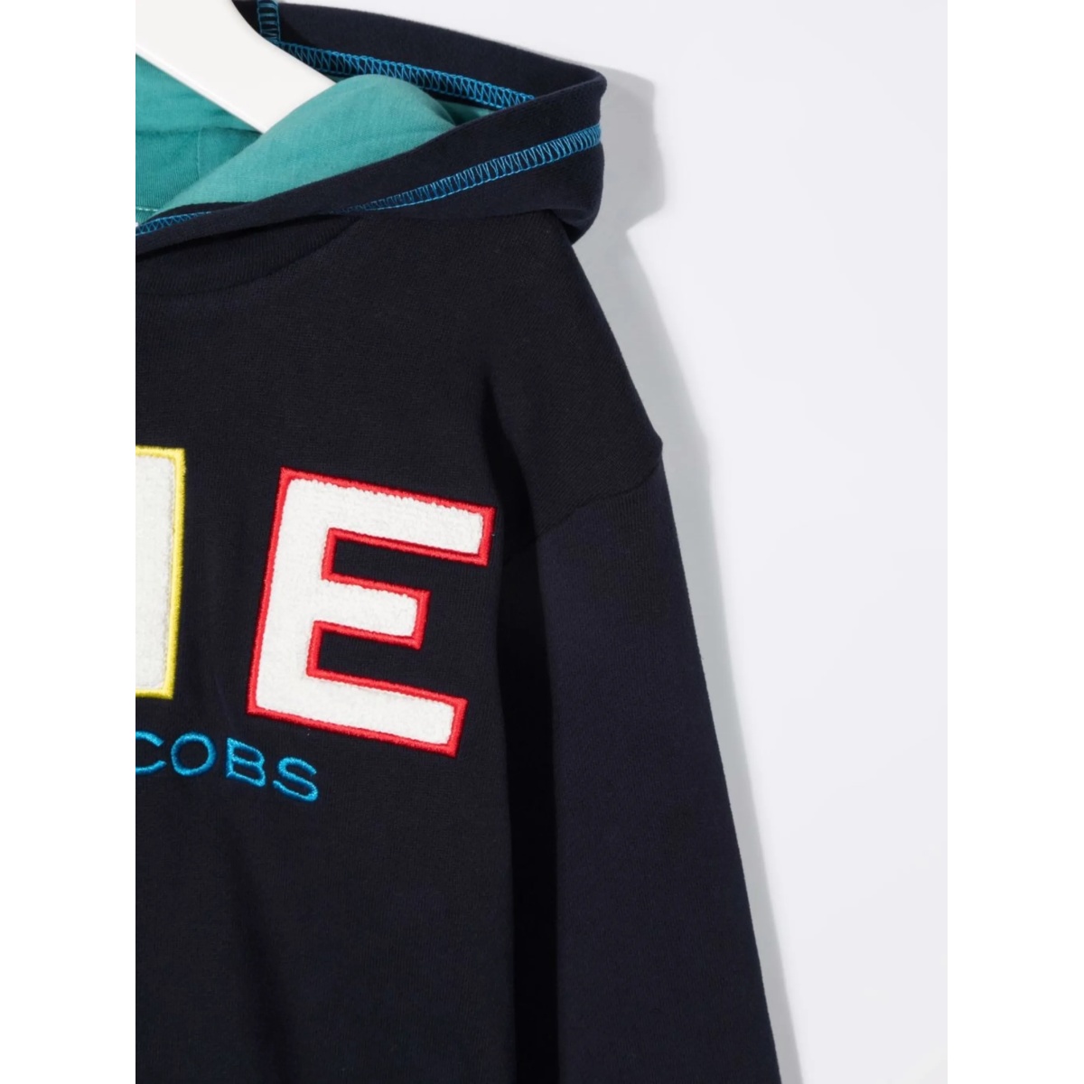 logo embroidered hoodie - Img 3