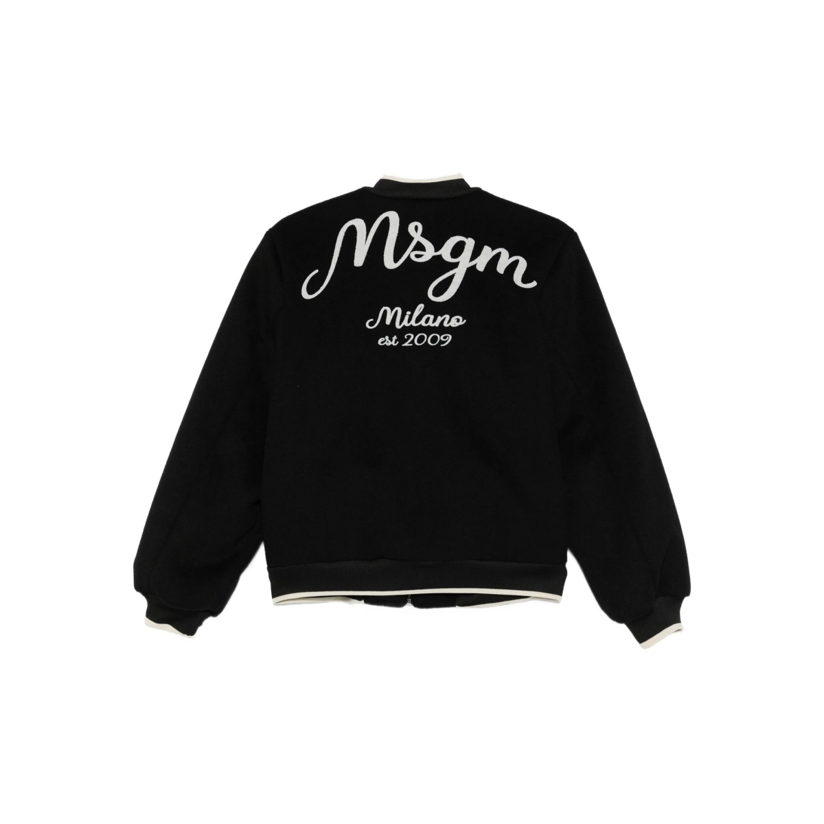 logo-embroidered jacket - Img 2