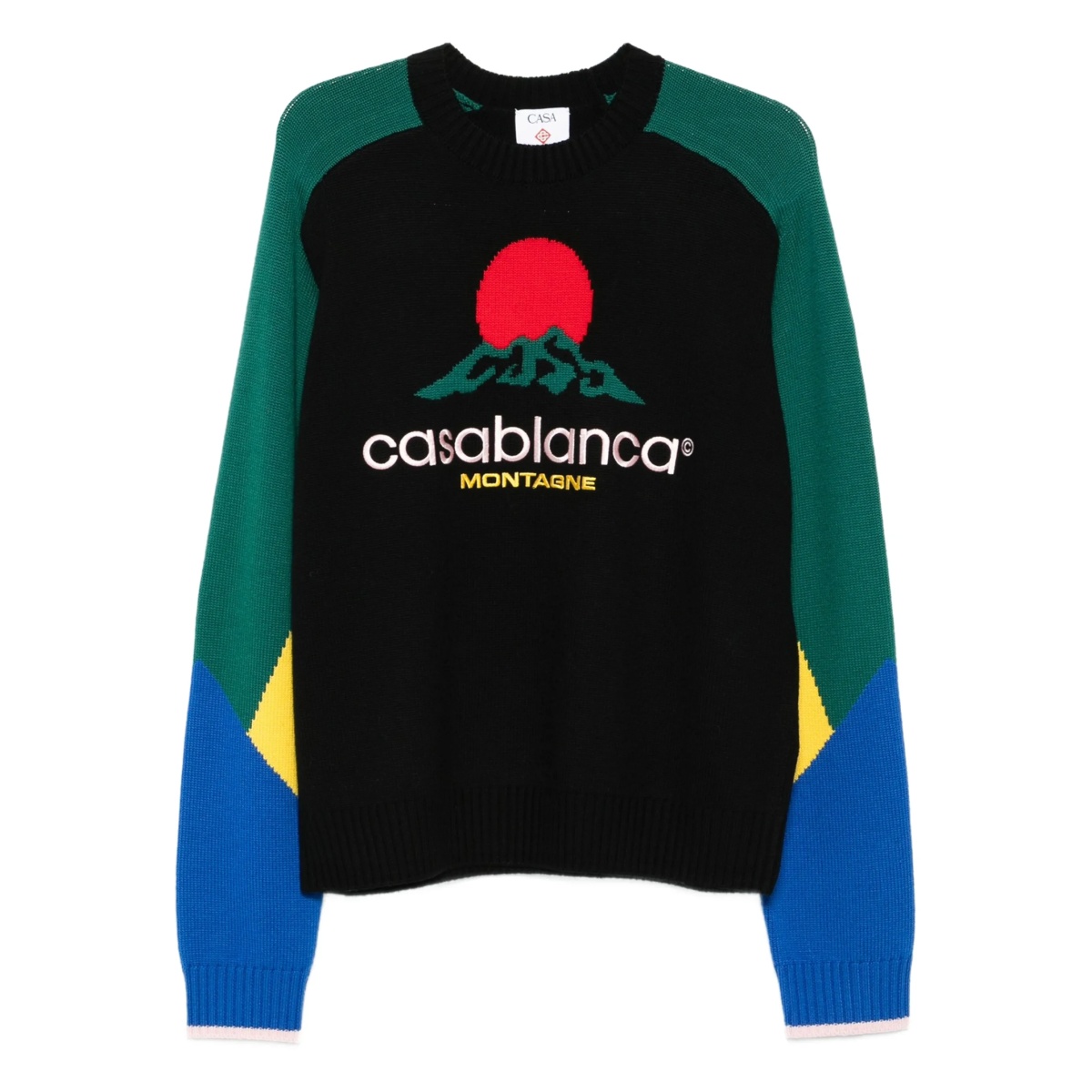logo-embroidered sweater
