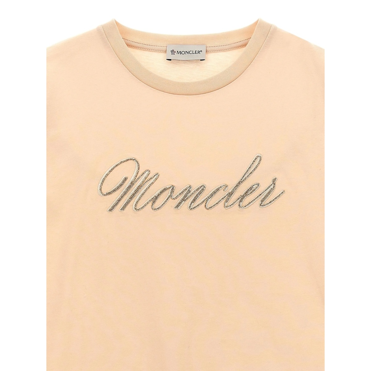 logo-embroidered t-shirt - Img 3
