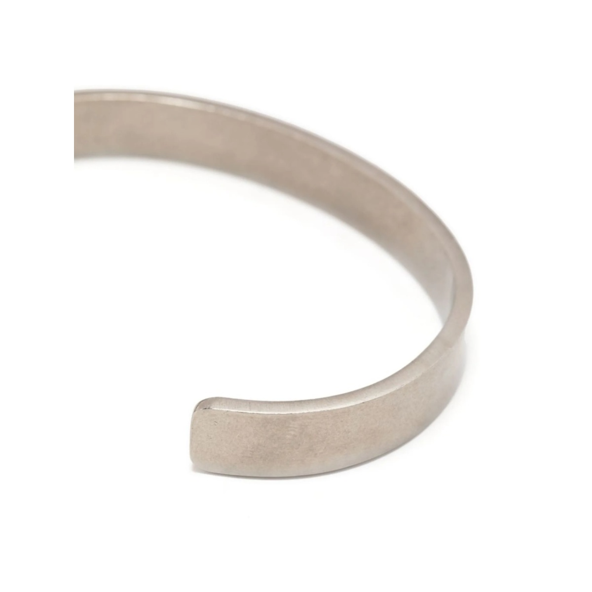 logo-engraved cuff bracelet - Img 3