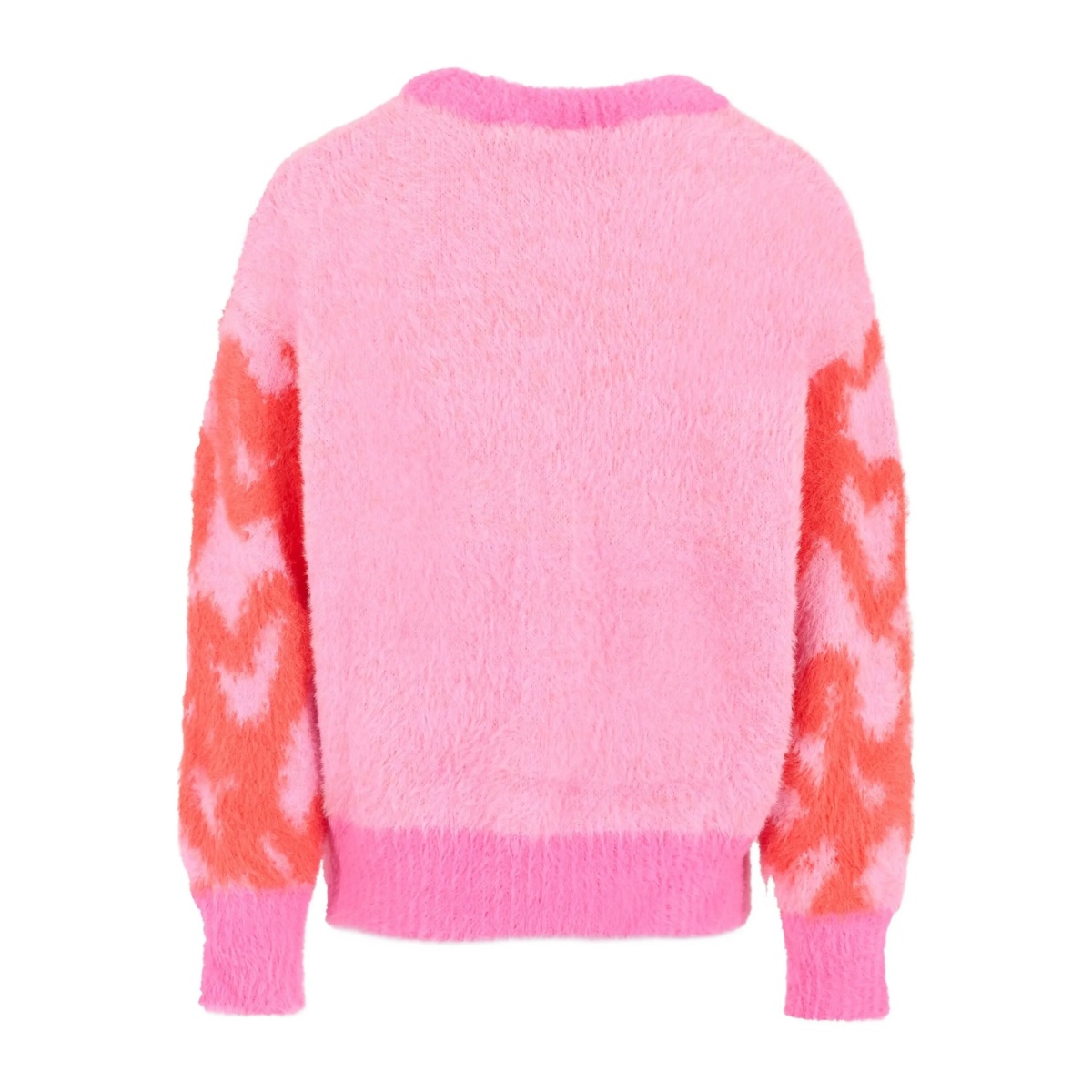 logo-intarsia knit sweater - Img 2
