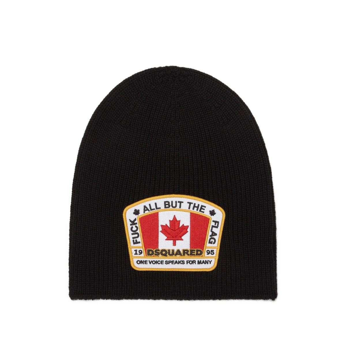 logo-patch beanie