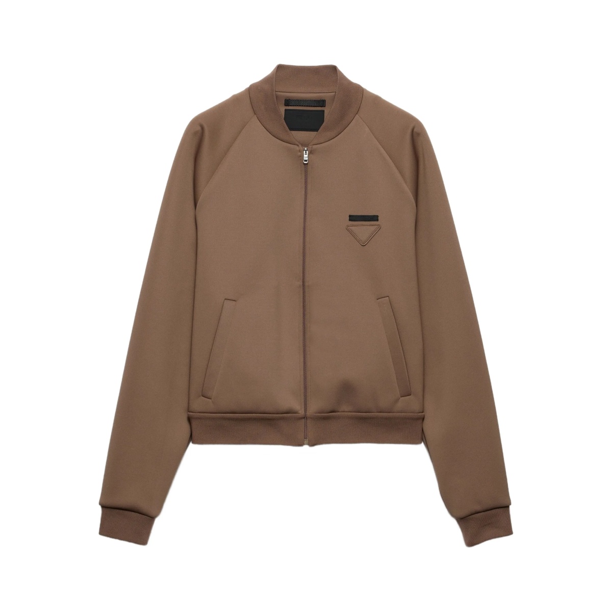 logo-patch bomber jacket