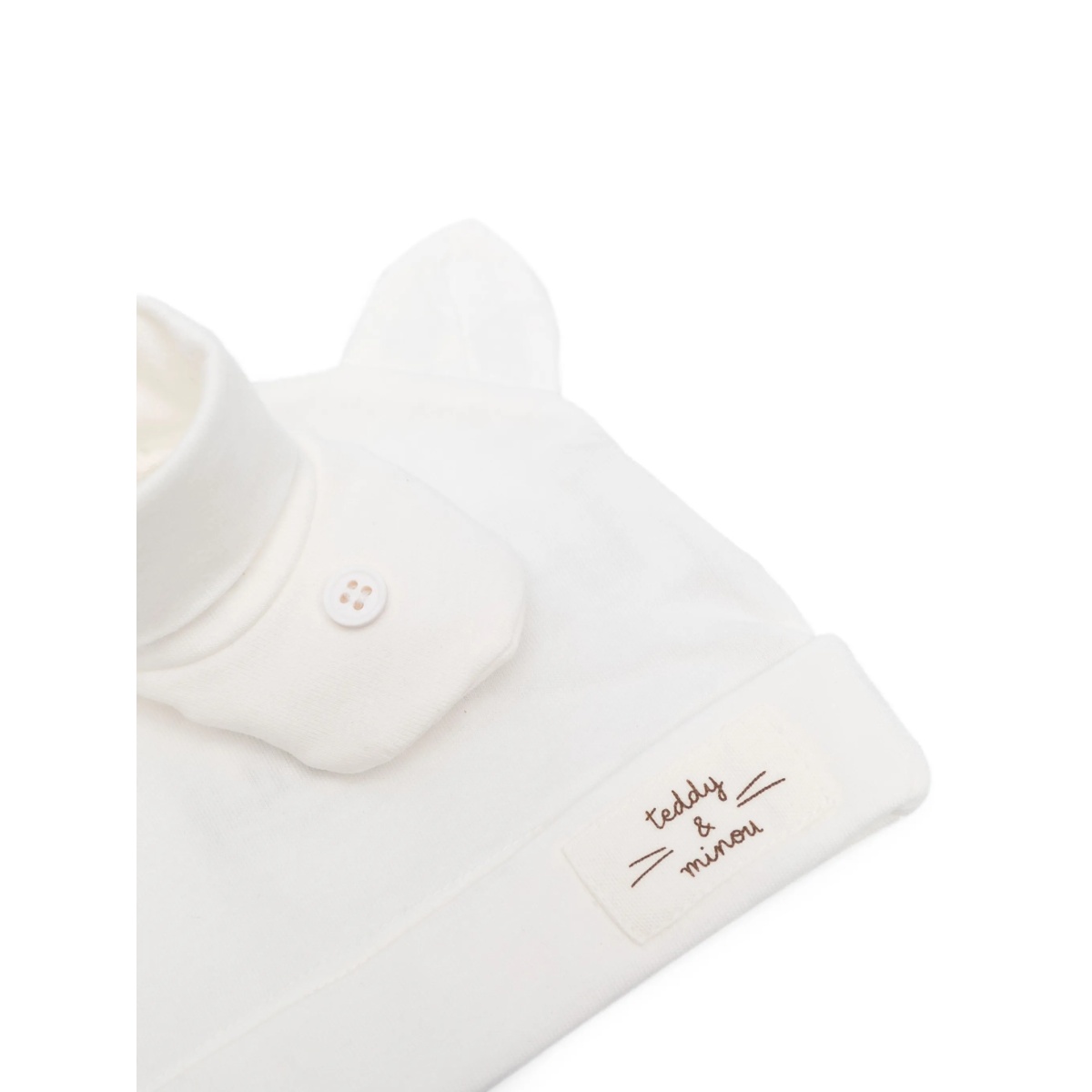 logo-patch cotton hat set - Img 2