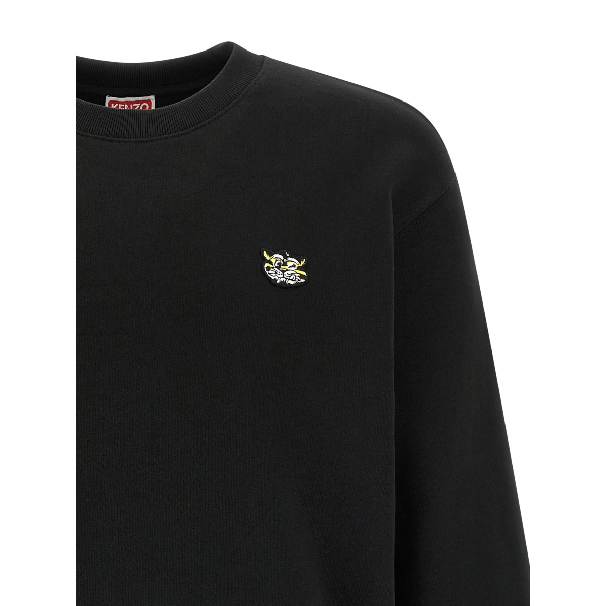 logo-patch crew-neck sweater - Img 3