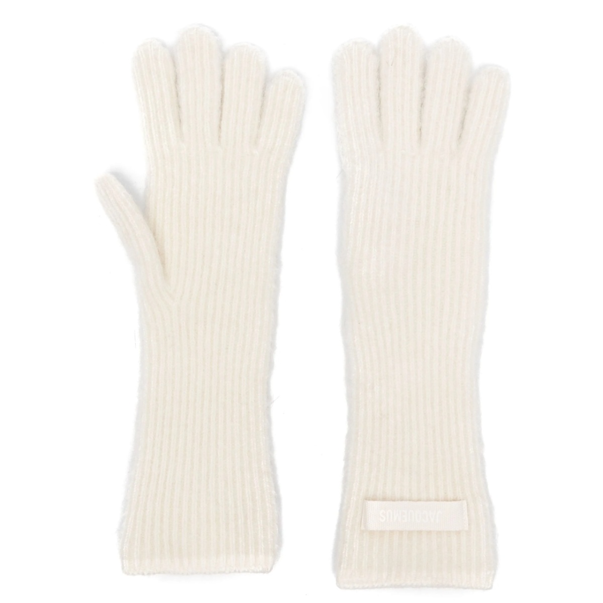 logo-patch gloves