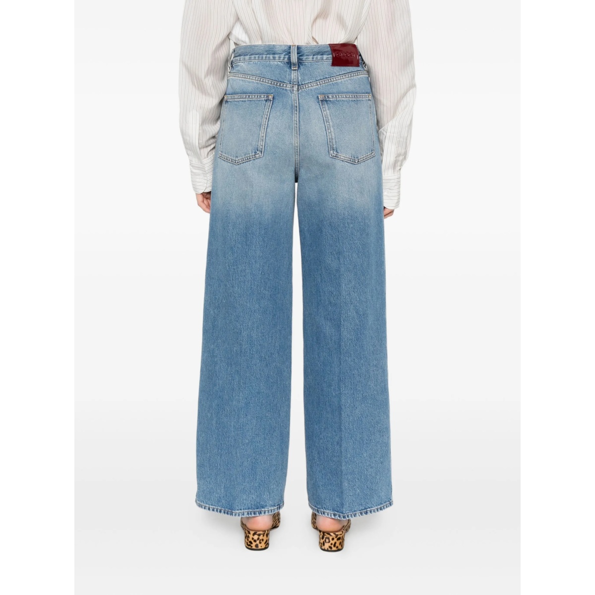 logo-patch jeans - Img 4