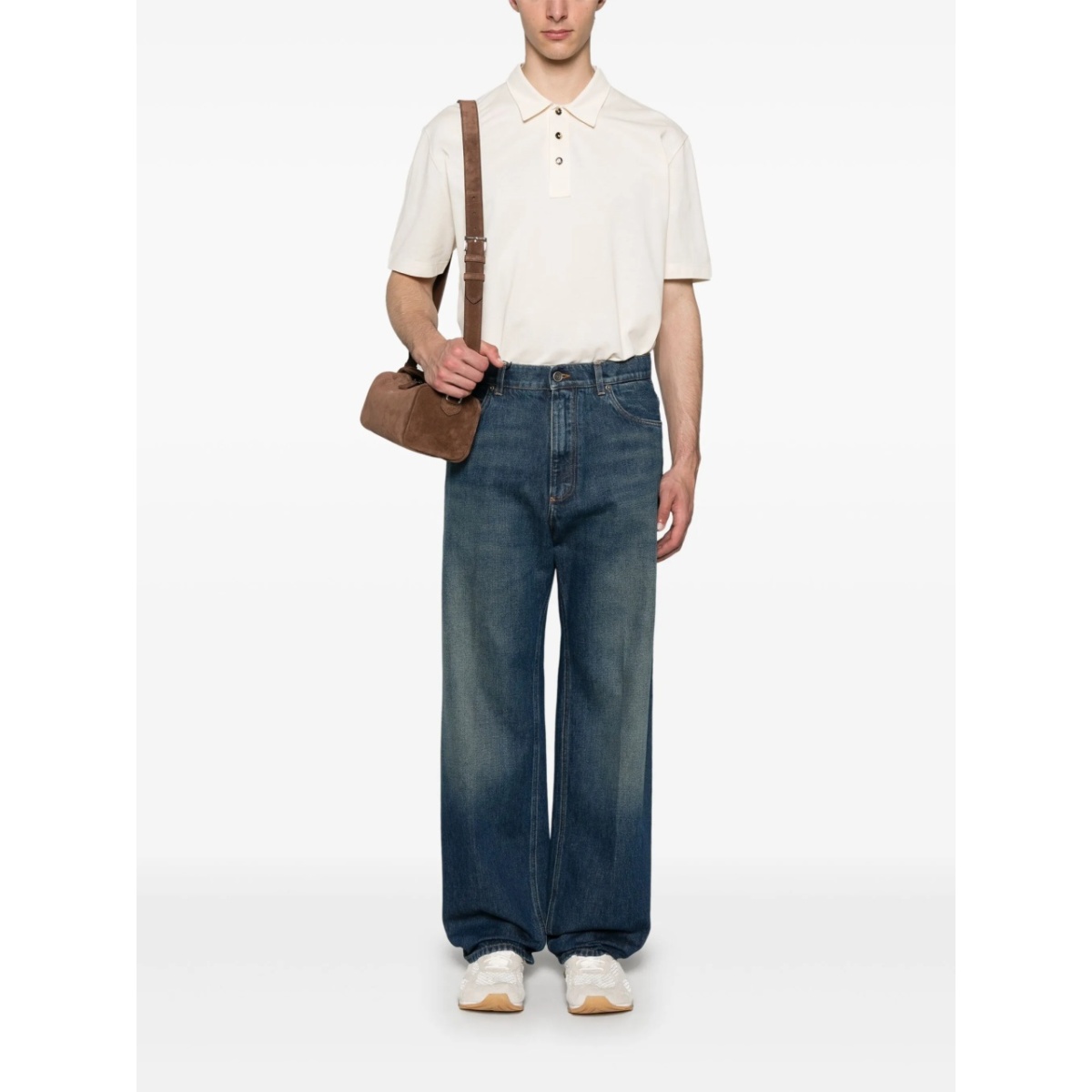 logo-patch jeans - Img 2