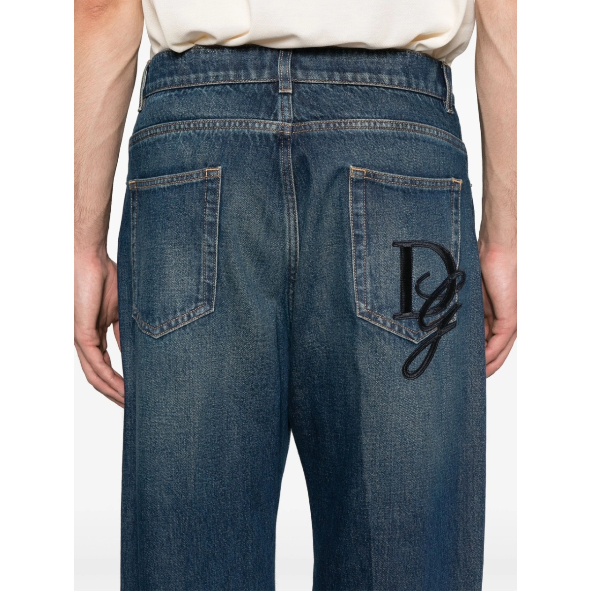 logo-patch jeans - Img 5