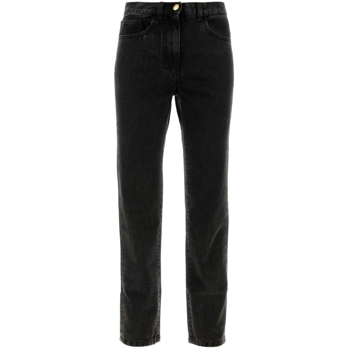 logo-patch jeans