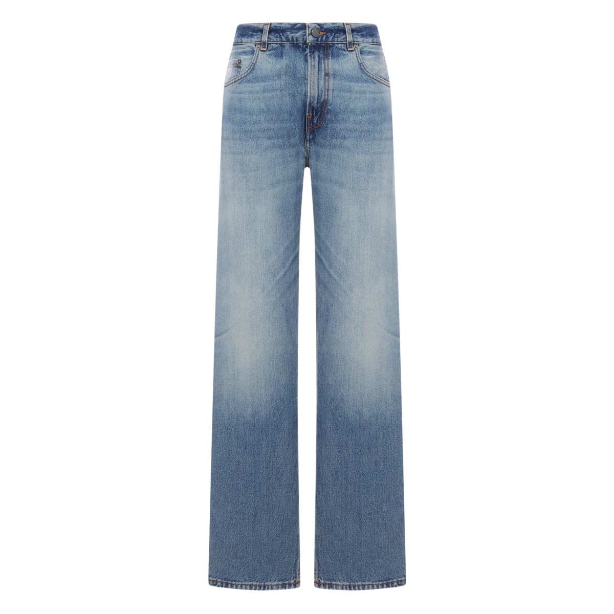 logo-patch jeans
