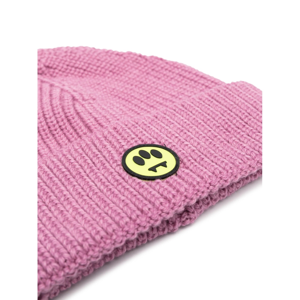 logo-patch knitted beanie - Img 2
