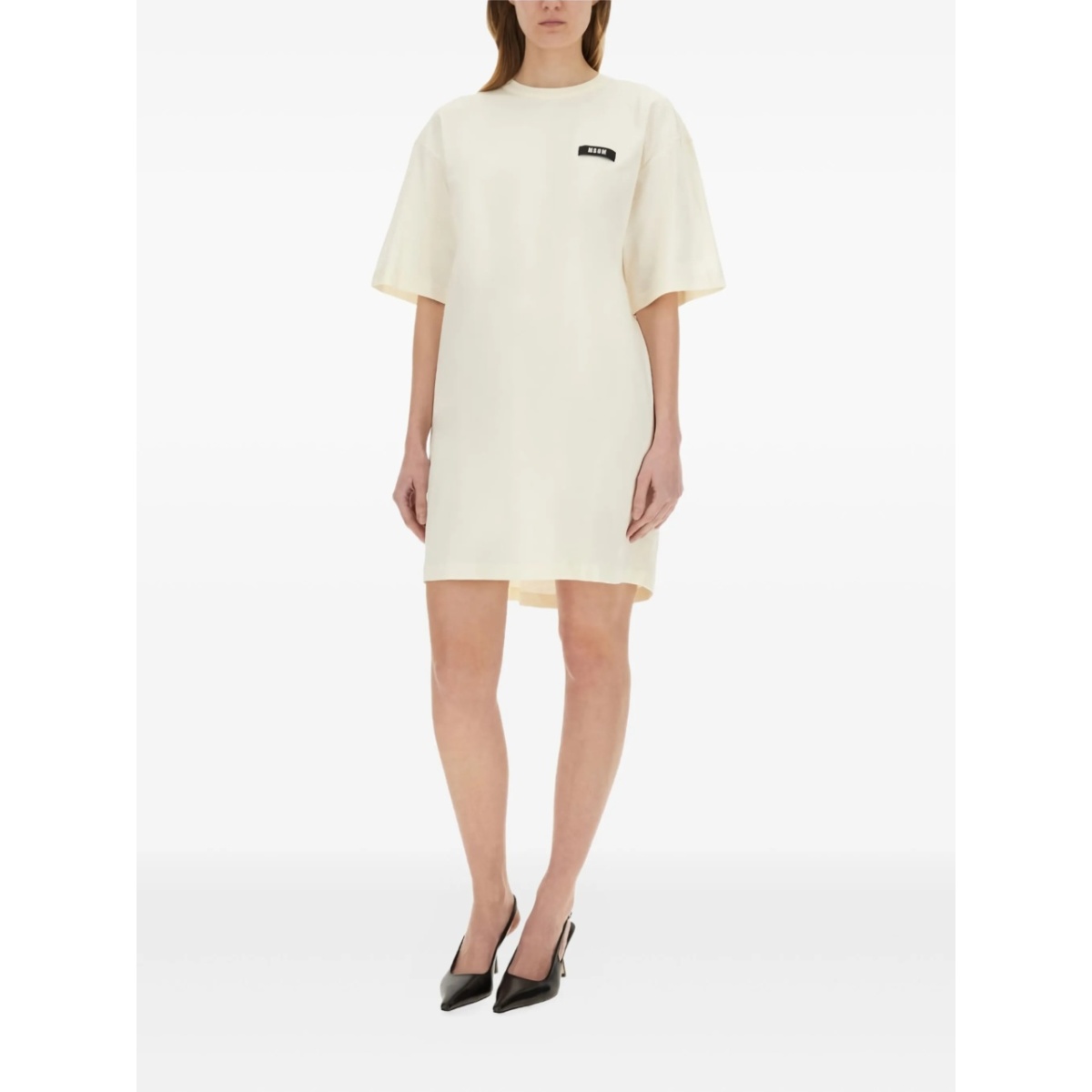 logo-patch mini dress - Img 2