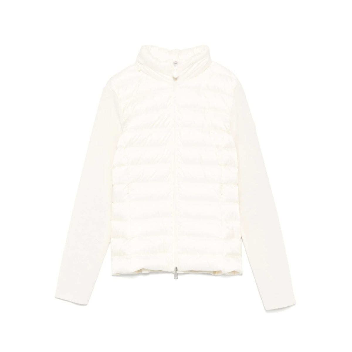 logo-patch padded jacket