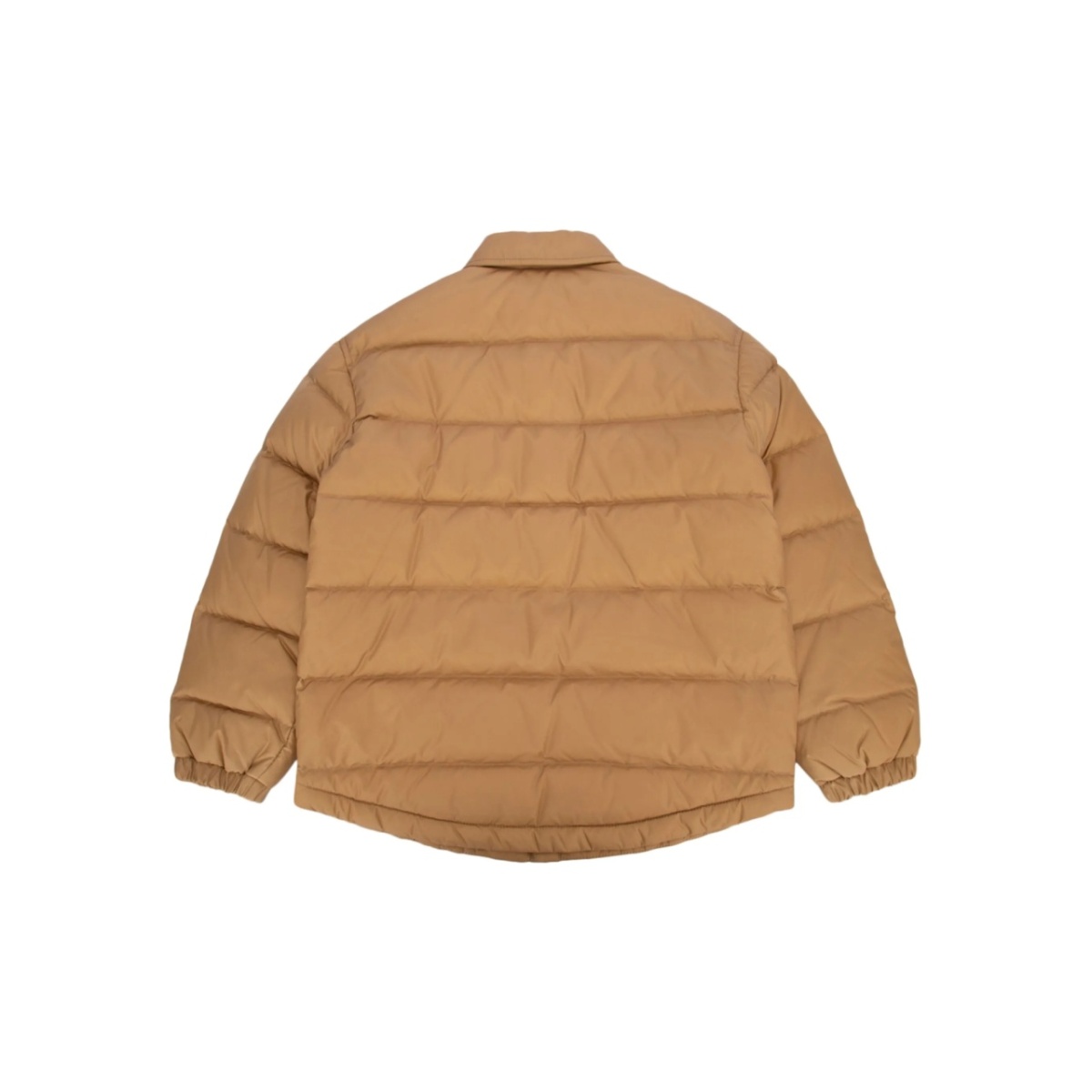 logo patch padded jacket - Img 2