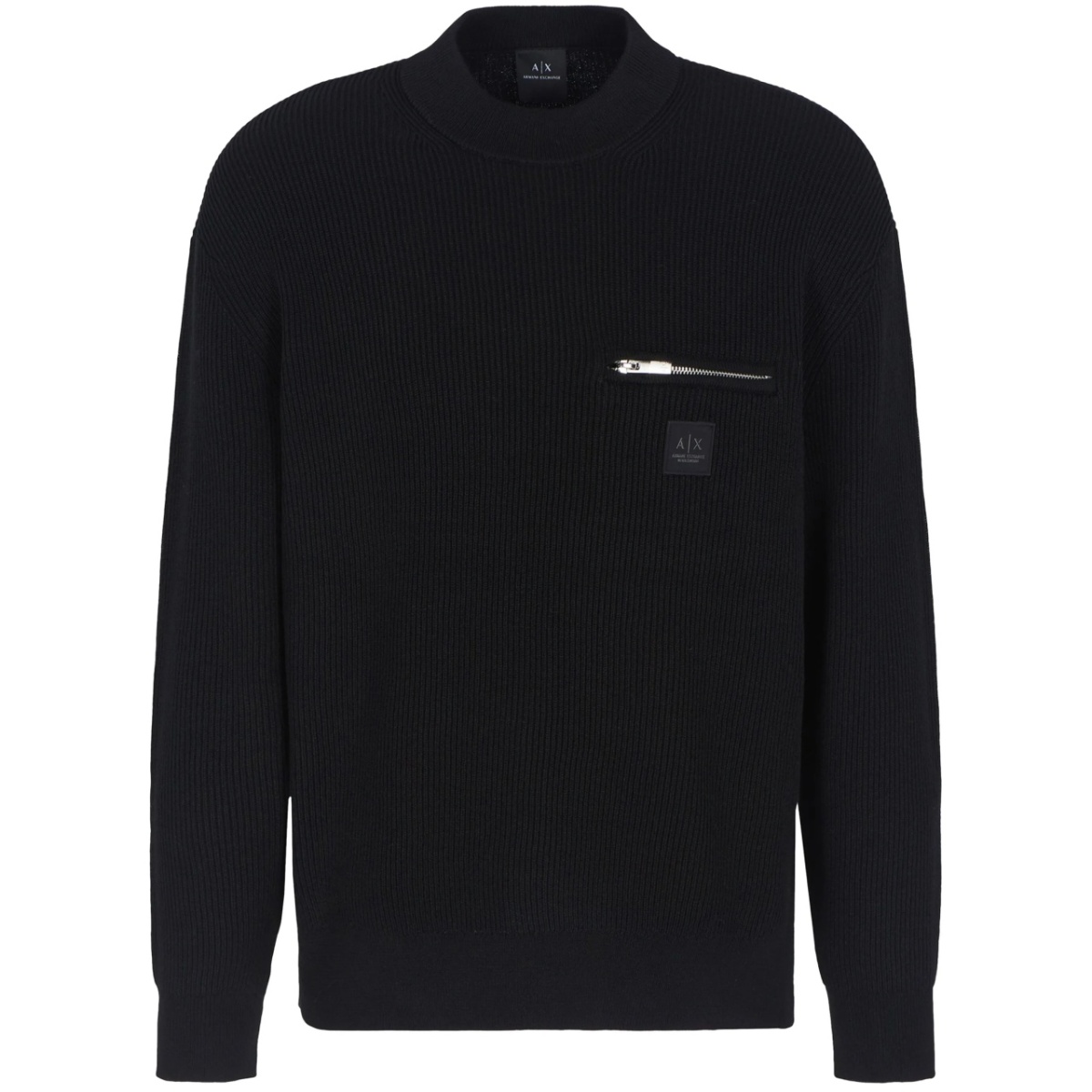 logo patch sweater
