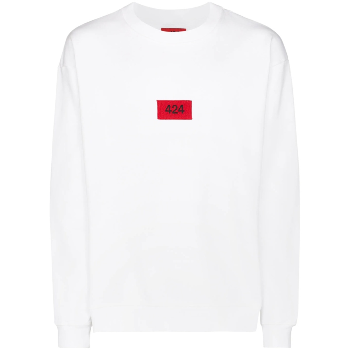 logo patch sweatshirt