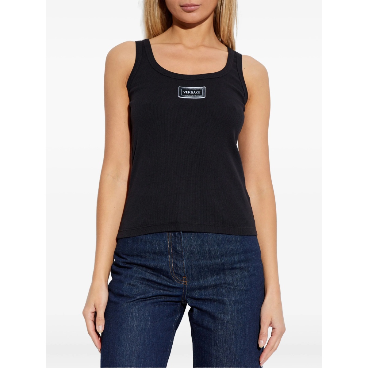 logo-patch tank top - Img 3