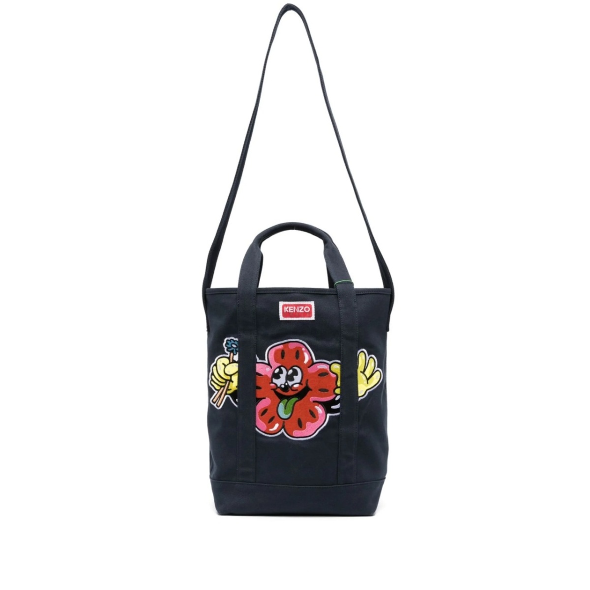 logo-patch tote bag
