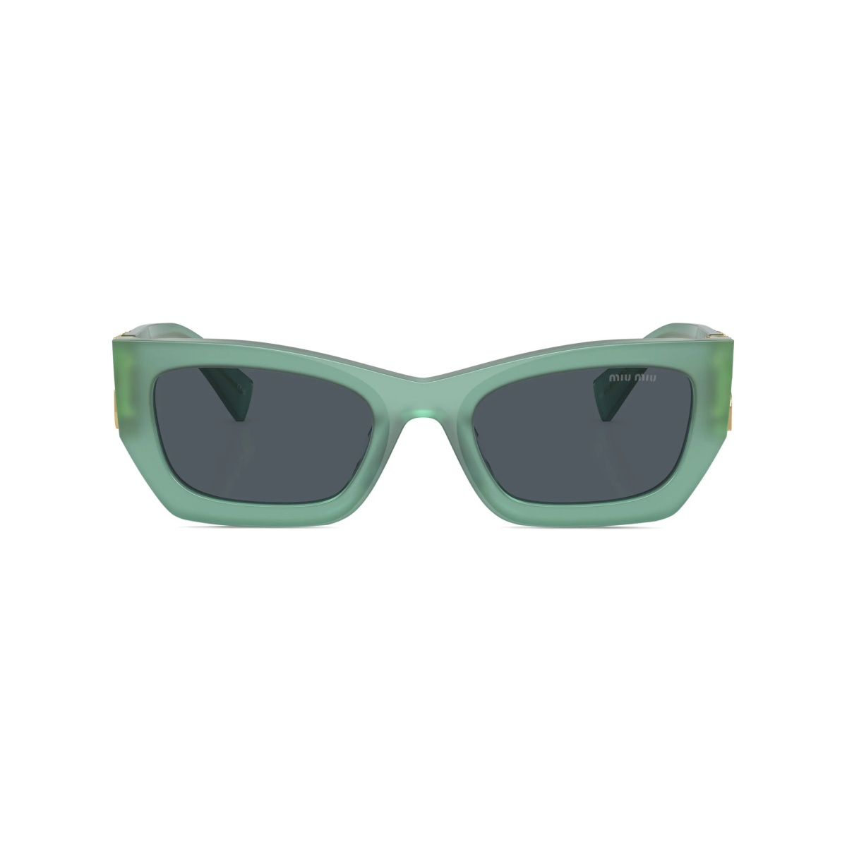 logo-plaque rectangle-frame sunglasses