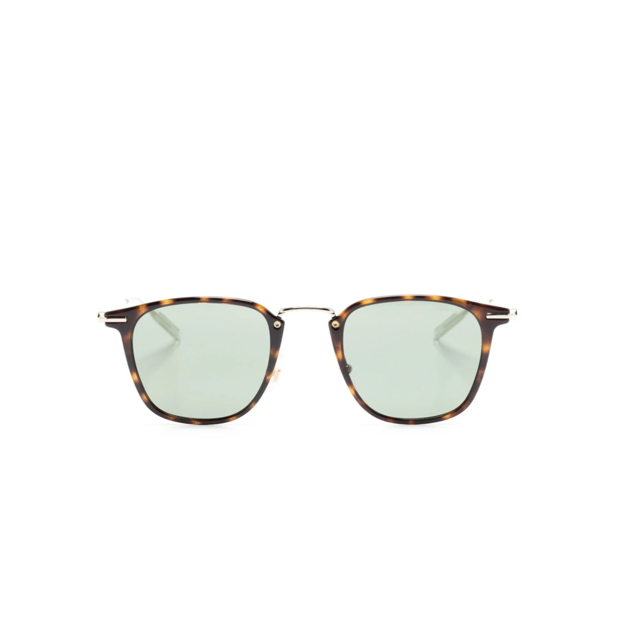 logo-plaque square-frame sunglasses