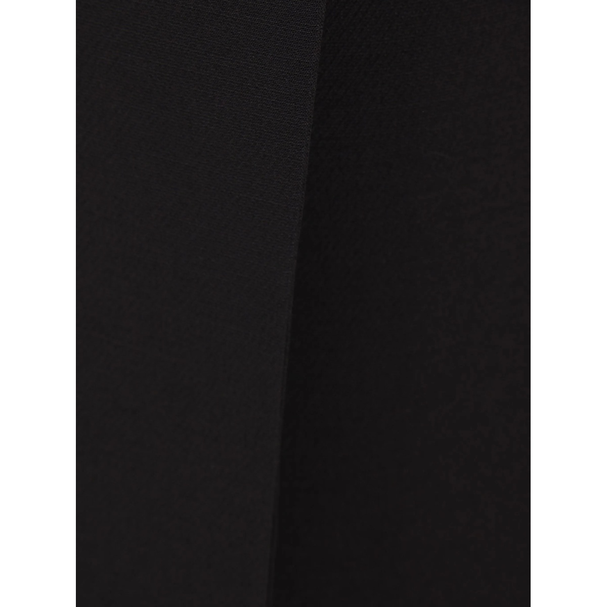 logo-plaque wool pencil skirt - Img 4