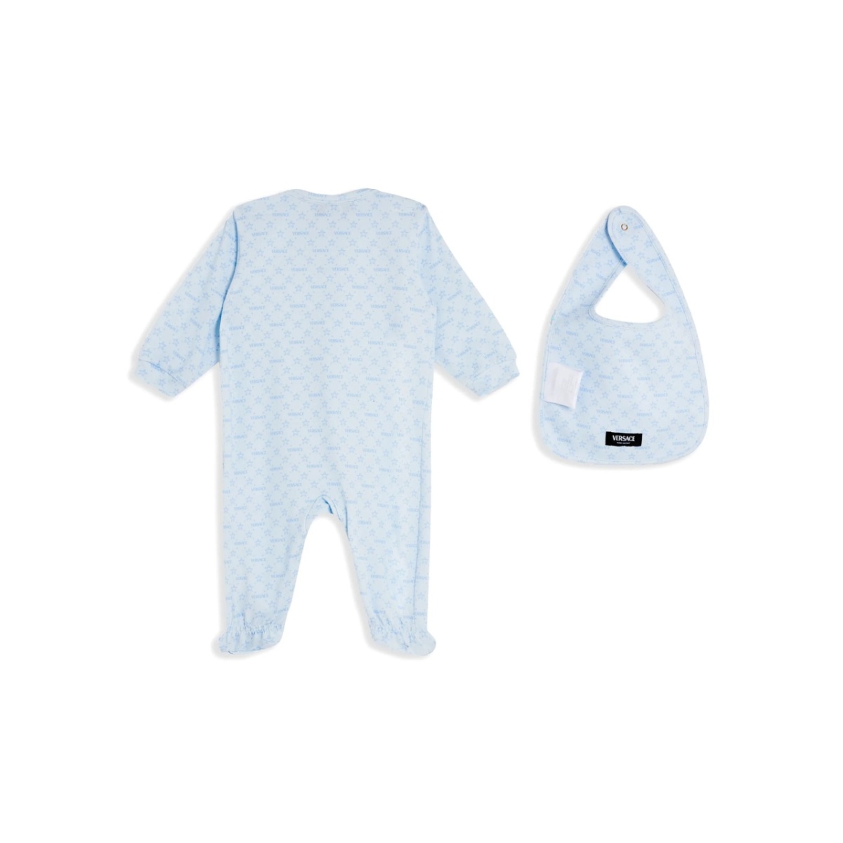 logo print babywear set - Img 2